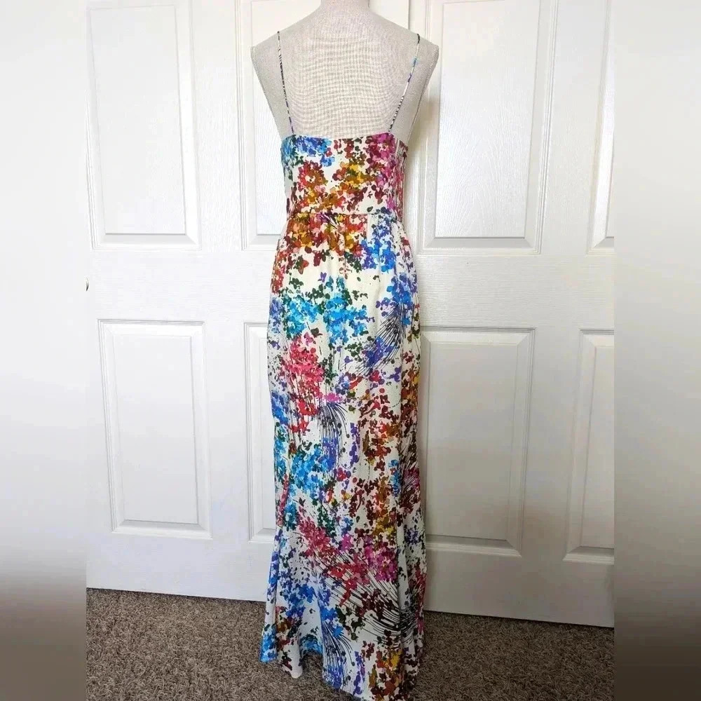 Ali Rio Mermaid Multi-color Floral Maxi Dress by Anthropologie - Picture 6 of 12